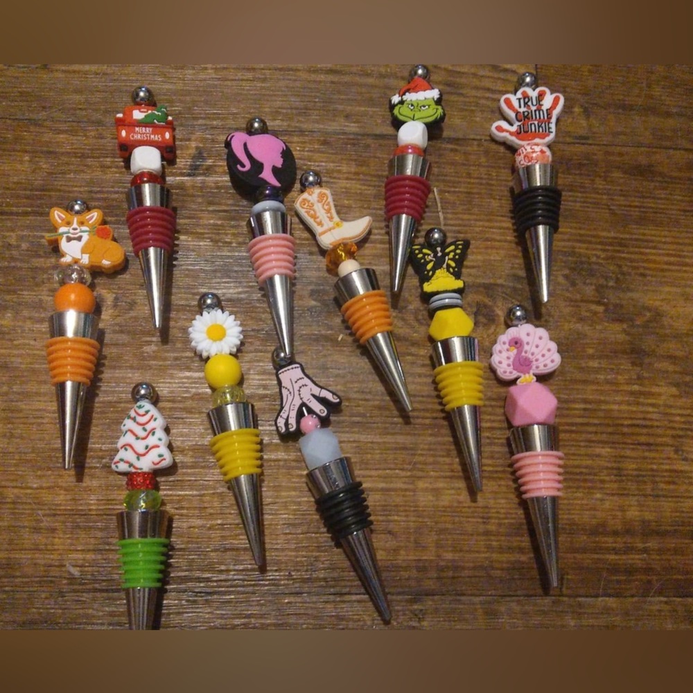 Metal wine corks
